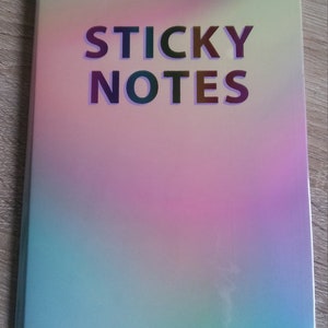 Post it sticky notes stickers