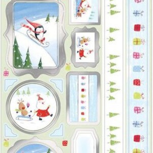 Dies cuts prédécoupées thème Noël