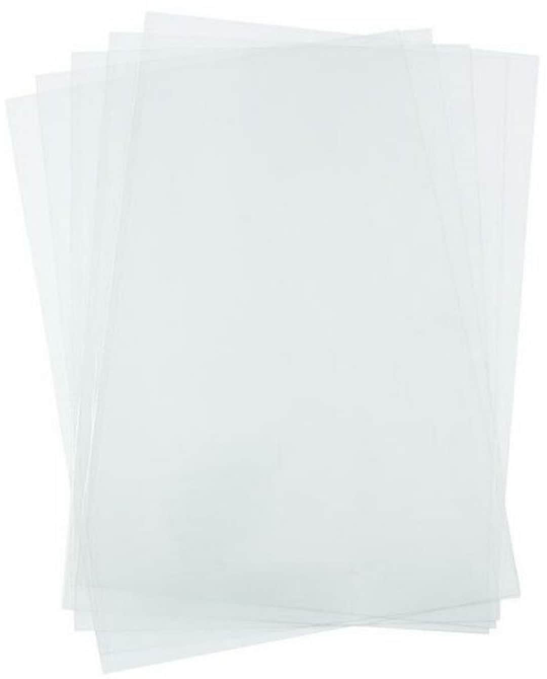 Feuilles Acétate Transparent Vert A3 – 10 Feuilles – Pour Arts Plastiques, Rétroprojecteur