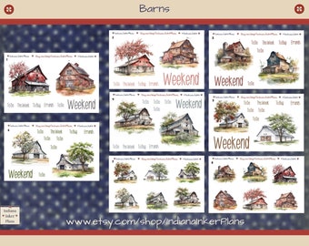 Farm Life Sticker Sheet, Country Living Stickers, Ranch Life, Journal ...