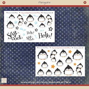 Cute Penguin Stickers