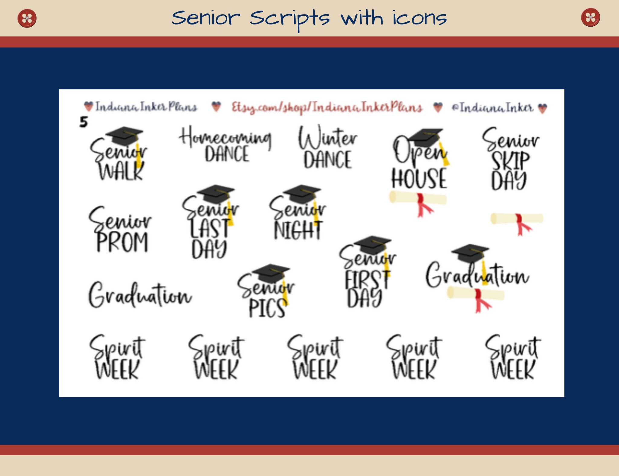 Senior Text Script Senior Scripts, Graduation Stickers, Senior Day, Senior Pics ...