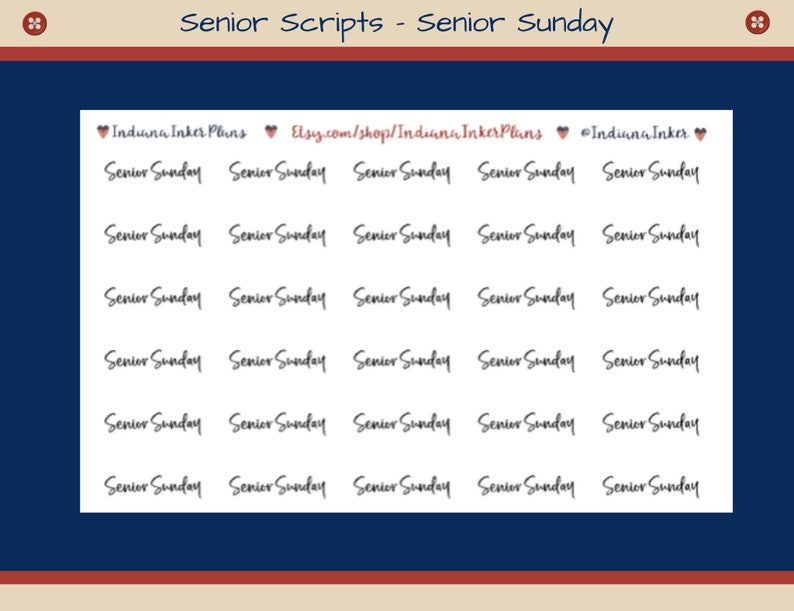 Senior Script Vector Senior Scripts, Graduation Stickers, Senior Day, Senior Pics ...