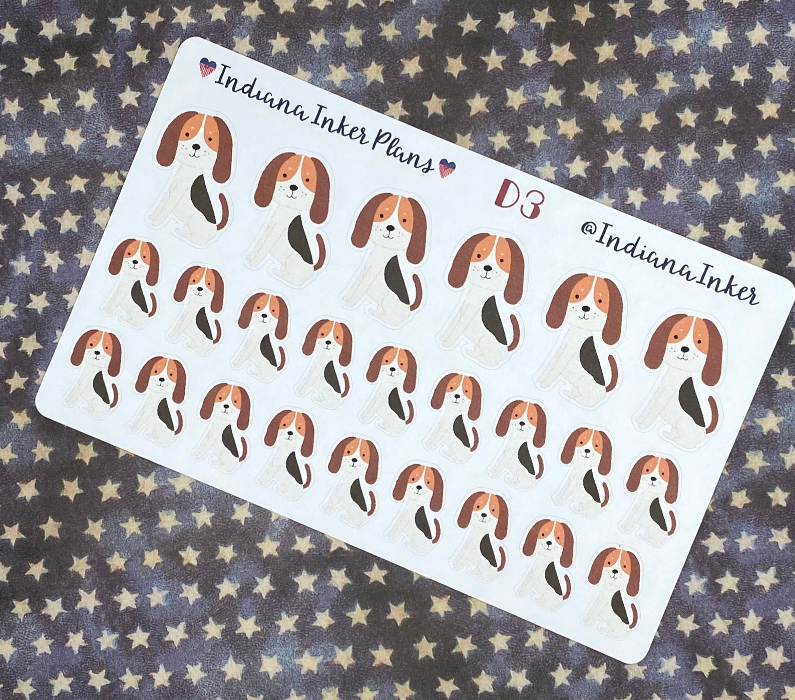 Dog Planner Stickers Doggie Stickers Pet Stickers Etsy