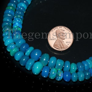 Big Size Dark Lavender Opal Beads, Lavender Opal Smooth Rondelle Beads, 5.50-8mm Opal Beads, Opal Smooth Beads, Loose Opal Gemstone Beads