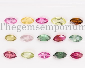 200 Pcs Lot, Natural Tourmaline 2x4mm Marquise Cut Stone,  A Quality Tourmaline Faceted Cut Stone, Tourmaline Gems, Loose Gemstone, Jewelry