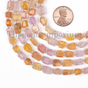 Imperial Topaz Faceted 4x5-6x9mm Nuggets Beads, Imperial Topaz Nuggets, Imperial Topaz Faceted Beads, Fancy Nugget Beads, Jewelry Making