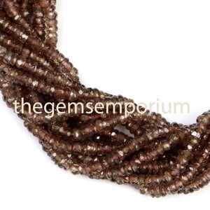 Color Change Garnet Faceted Rondelle Shape Beads, Color Change Garnet Rondelle Beads, Color Change Garnet Faceted Beads, Color Change Garnet