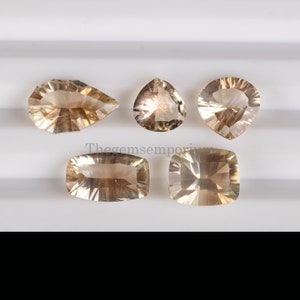 Natural Oregon Sunstone Lot, 5 Pcs! Oregon Mix Shape Cut Stone, Loose Oregon Sunstone For Jewelry, AAA Quality Loose Oregon Cut Cabs