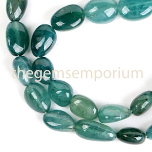 Extremely Rare Natural Grandidierite Plain Smooth Nugget Gemstone Beads, Grandidierite Nugget Gemstone Beads, AAA Quality