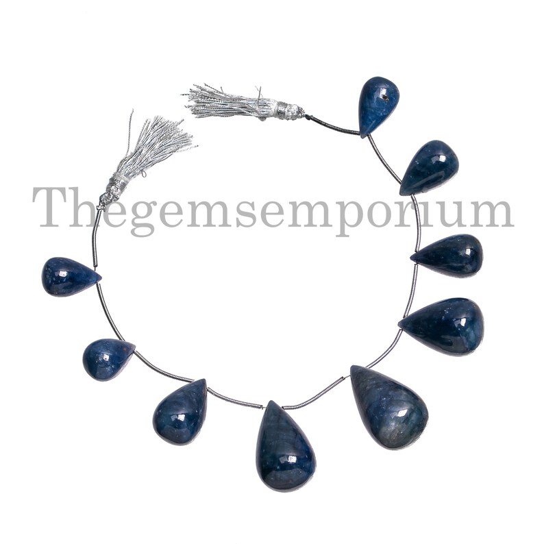 Iolite Big Size Beads Iolite Plain Beads Big Size Iolite Smooth Drop Shape Gemstone New Arrival Beads Iolite Smooth Drop Beads