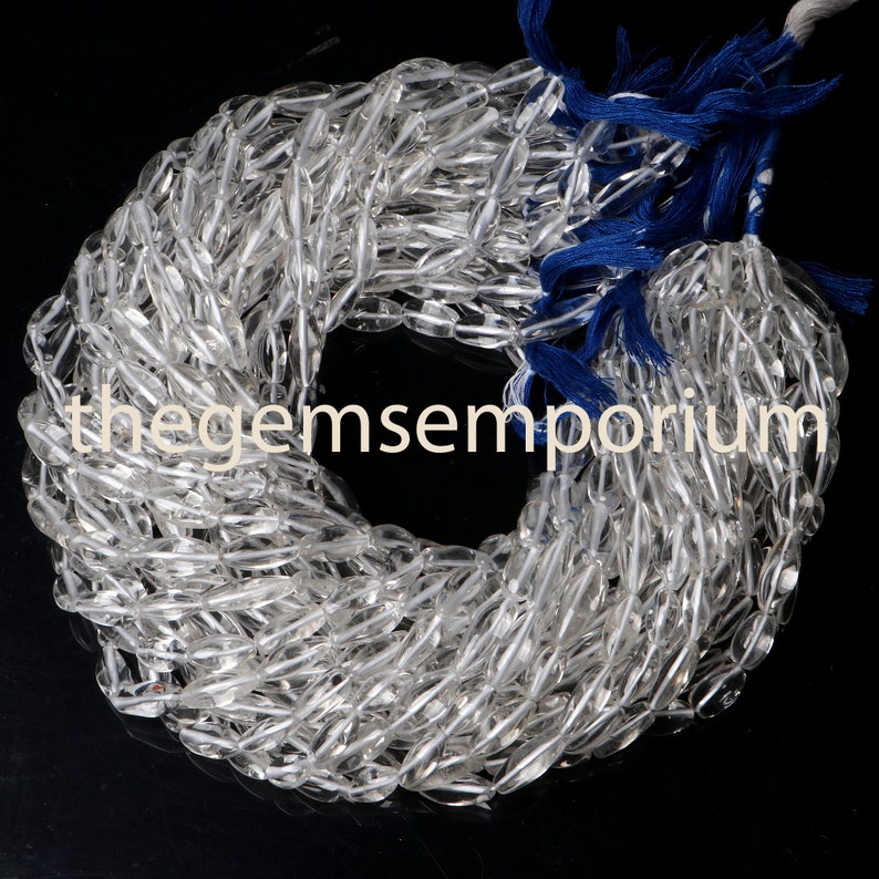 Loi Rocks Rock Crystal Plain Smooth Loi Shape Beads, Rock Crystal Loi Shape Beads ...