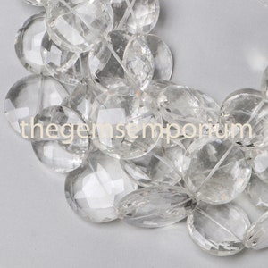 Crystal Faceted coin shape Beads,Crystal Faceted straight drill Beads, Crystal coin shape Beads, Crystal Faceted Beads, Crystal Beads