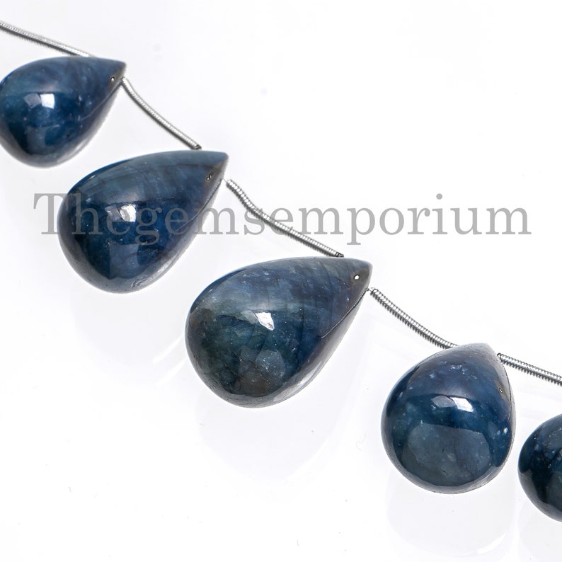 Iolite Big Size Beads Iolite Plain Beads Big Size Iolite Smooth Drop Shape Gemstone New Arrival Beads Iolite Smooth Drop Beads