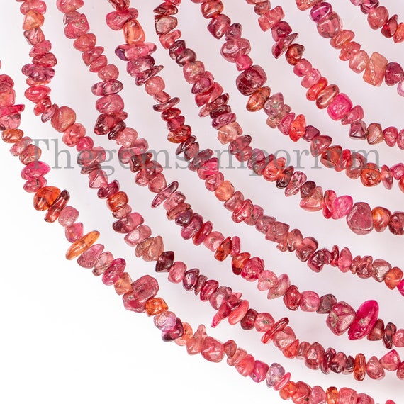 Red spinel beads sale