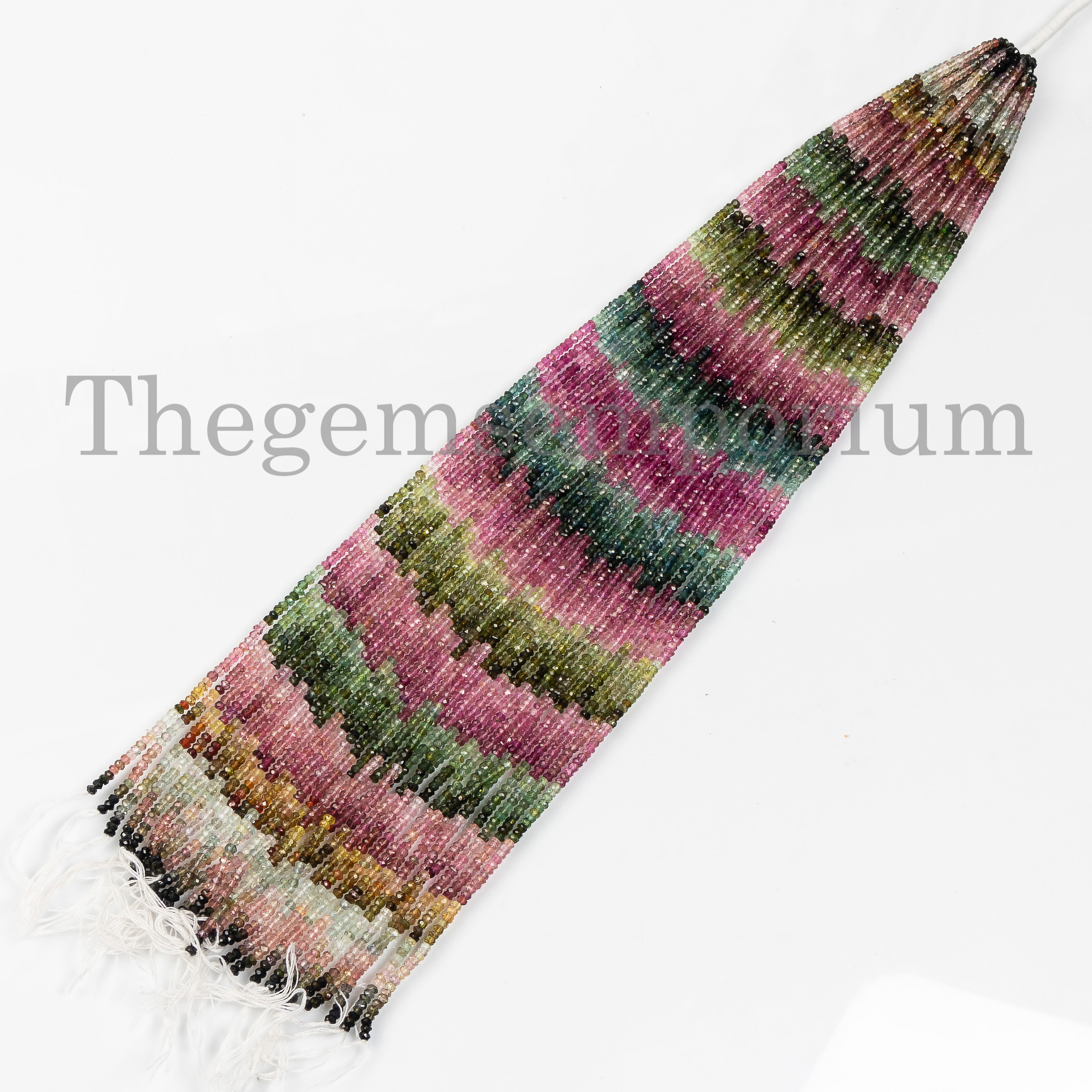 Perline Sciolte Di Tormalina Multicolore Naturale Autentica Di - Foto 10