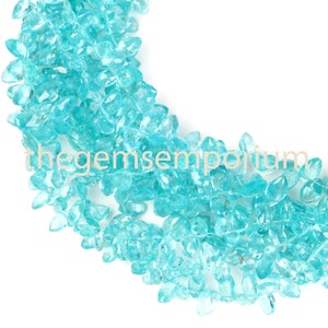 Apatite Marquise Shape Gemstone Briolettes, Apatite faceted Gemstone Beads, AAA Quality, Natural Gems & Beads, Gemstone for Jewelry Making