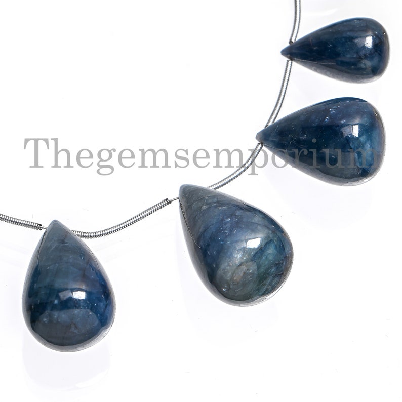 Iolite Big Size Beads Iolite Plain Beads Big Size Iolite Smooth Drop Shape Gemstone New Arrival Beads Iolite Smooth Drop Beads
