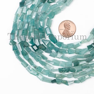 Extremely Rare Grandidierite 4X5-5X8MM Nugget Beads, Grandidierite Gemstone Beads, Grandidierite Fancy Beads, Grandidierite Strand, Nuggets