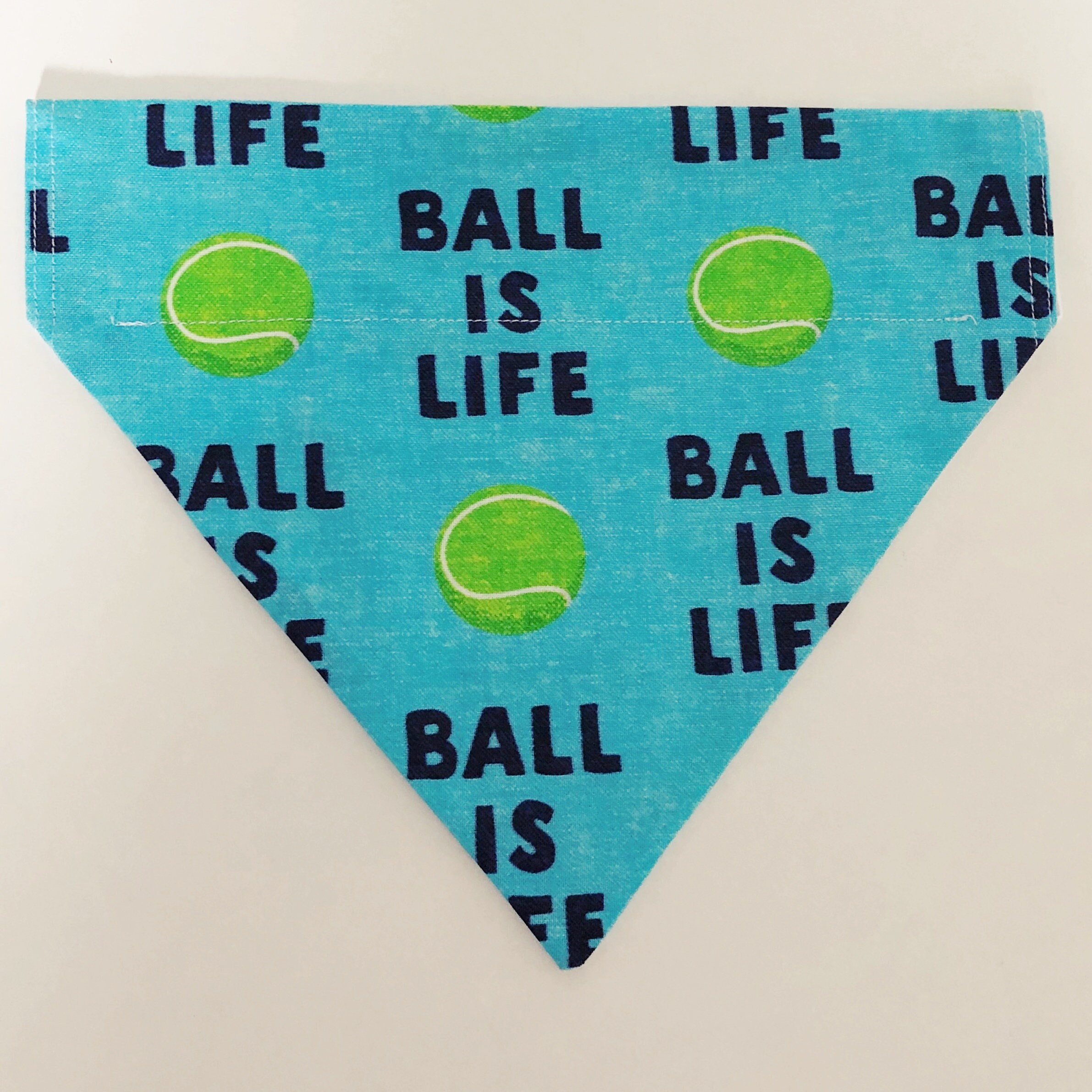 Dog Bandana Dog Collar Bandana Ball is Life Ball Etsy UK