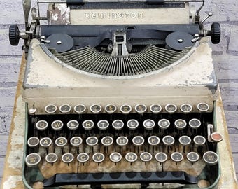 Vintage REMINGTON Typewriter: Working Antique Portable Manual, USA Made
