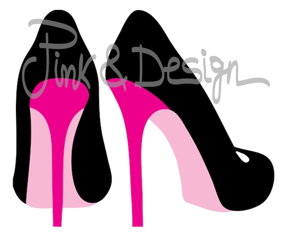High-heeled Footwear Shoe Stiletto Heel Clip Art - High Heels Vector Png -  Free Transparent PNG Clipart Images Download