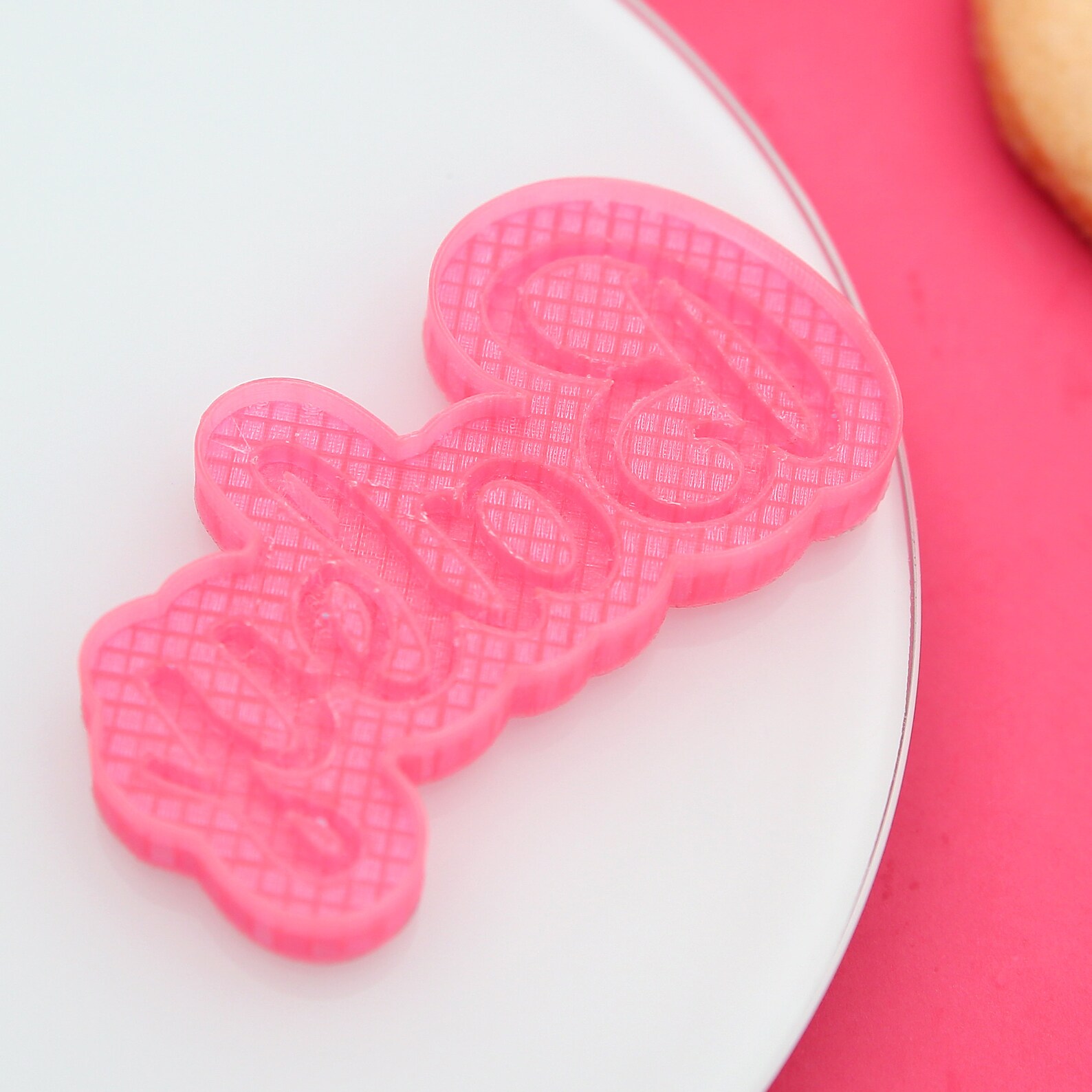 Baby Cookie Stamp Fondant Embosserbaby Showercookie Stampfondant Raise