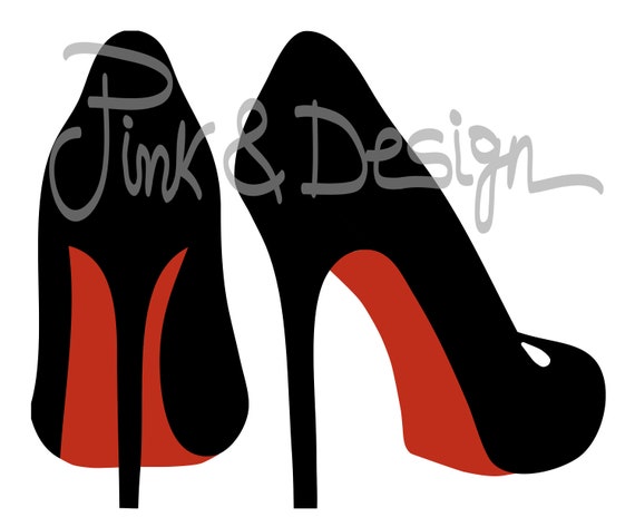 Download Black Red High Heels Clipart Png Photo