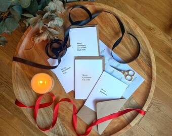 Assorted Five Christmas Card Collection Pack
