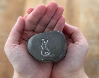 Handmade Ceramic Rabbit Urn: Pet Ashes Keepsake