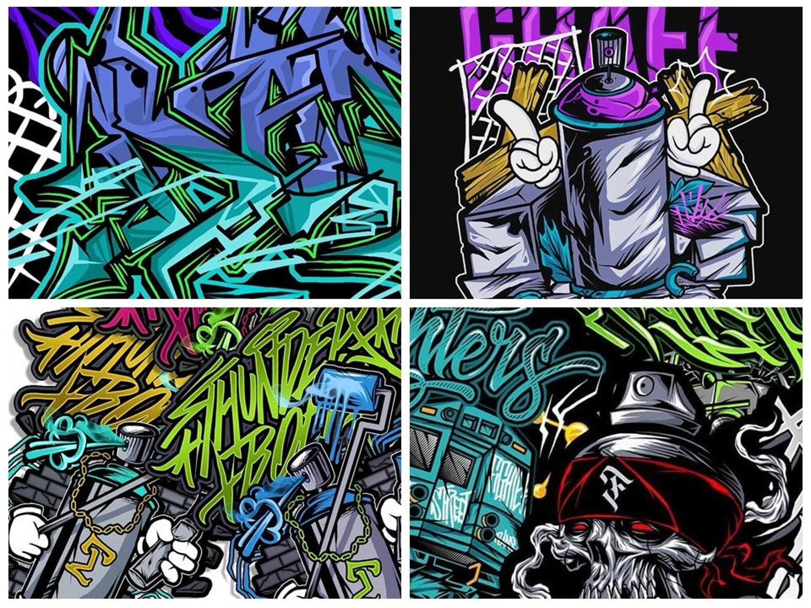 3d graffiti template set for procreate free zbrush on surface pro 4