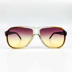 Okulary przeciwsłoneczne typu Aviator z lat 80.: włoskie okulary vintage, nowe, stare zapasy