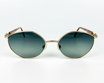 Vintage Sunglasses Trussardi Action ATR 27 058 Round  display picture 1