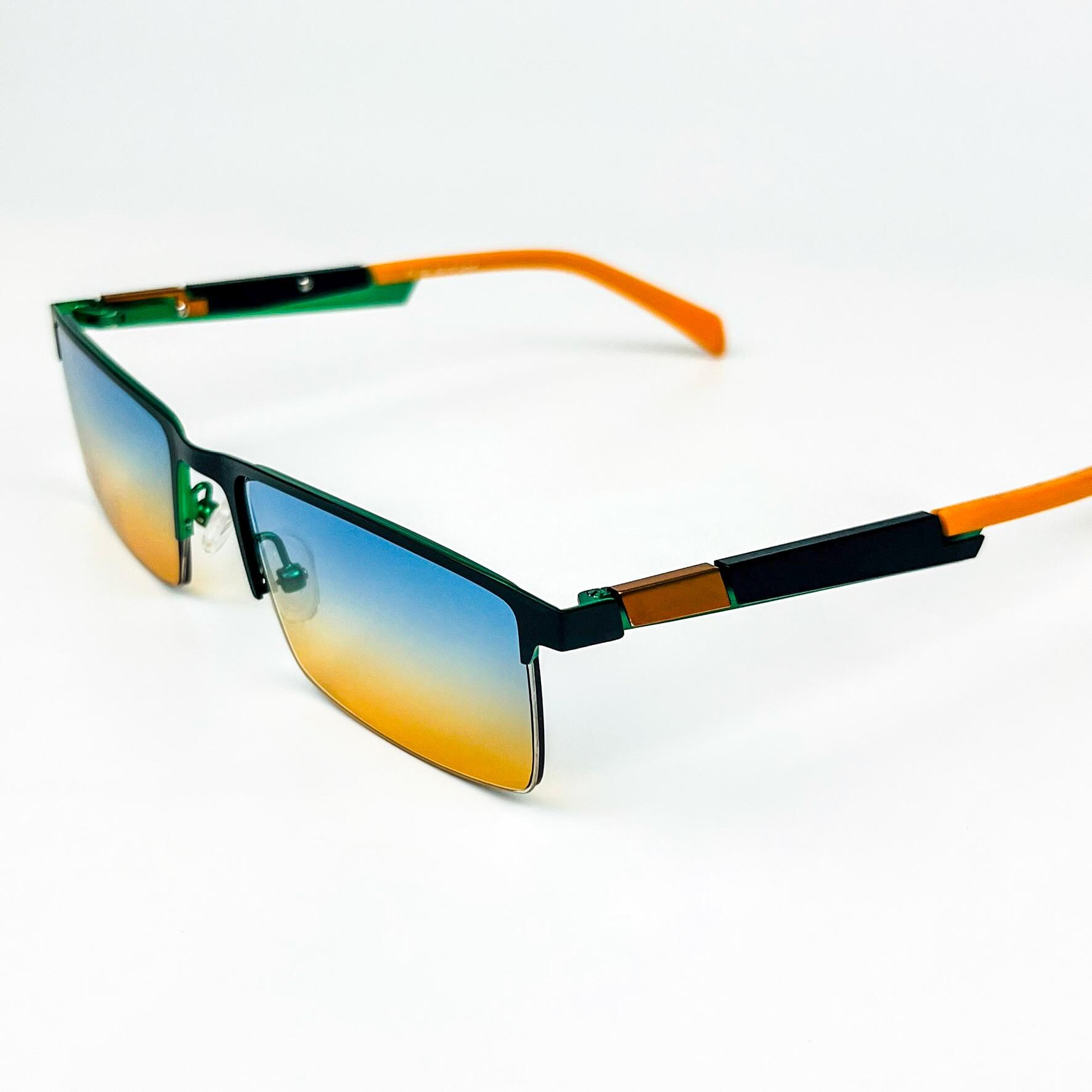 Ellesse Vintage 2000s Sunglasses - Metal Frame, Blue-orange  display picture 1