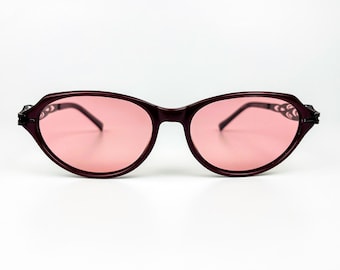 BCBGMAXAZRIA Eyeglasses Frames Cerise Blush Laminate H20692  display picture 1