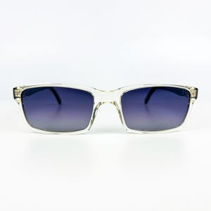 Vintage Sunglasses – 90s NOS Retro Black Frame  Green Lenses – Woman & Man Eyewear – Made in Italy