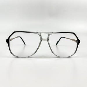 Vintage 80s Aviator Glasses: Blue Light Blocking Eyewear, Made in Italy