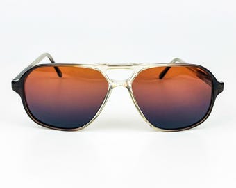 True Vintage Sunglasses | NOS | Women\'s Squared Plastic Style Brown Speckle #843 True Vintage Sunglasses | NOS | Women main image 4