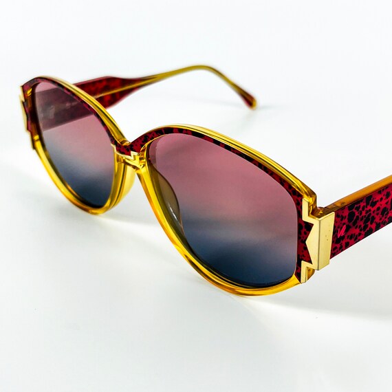 Vintage Vienna Line 80's Sunglasses Gem