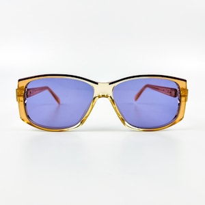 Silhouette Vintage Sunglasses Purple 80s Retro Original New Old Stock Retro Woman & Man Eyewear Made in Austria