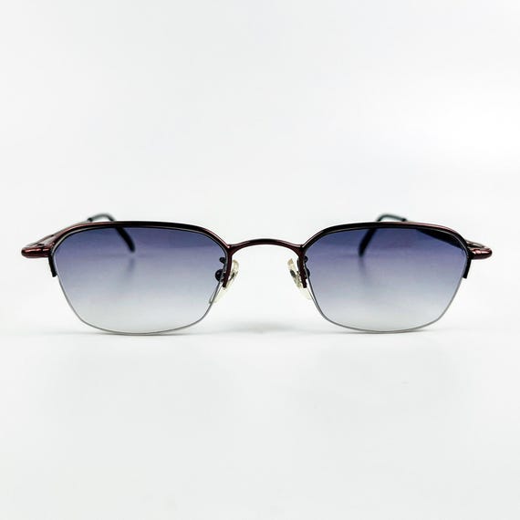 Lunettes de soleil rouges vintage des années 90, originales