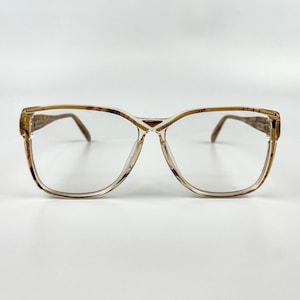 Safilo Vintage Glasses: 80s Blue Light Blocking Eyewear, Made in Italy
