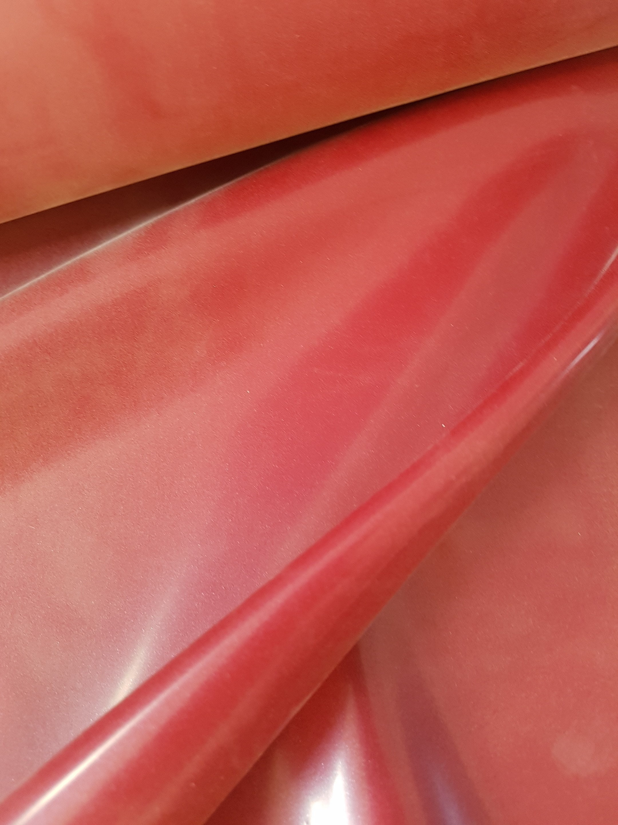 0.4mm Metallic Red Latex Fabric by 1/2 or Full Meter Etsy