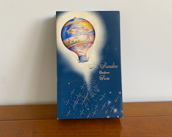 M. Roudier Confiseur Paris Vintage Cardboard Candy Chocolate Box – French Confectionery Tin