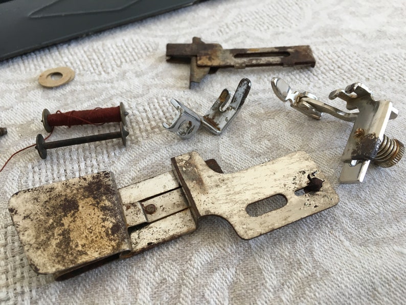 Vintage SINGER SEWING MACHINE Spare Parts Simanco Etsy