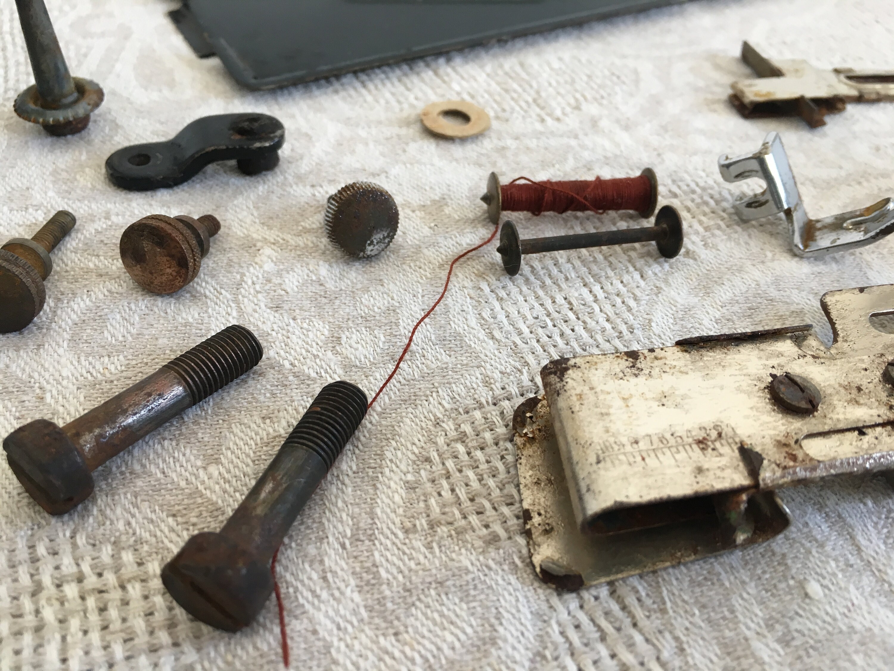 Vintage SINGER SEWING MACHINE Spare Parts Simanco Etsy