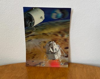 NASAロゴ型抜き活版印刷ポストカード、ケネディ宇宙センター - Etsy 日本