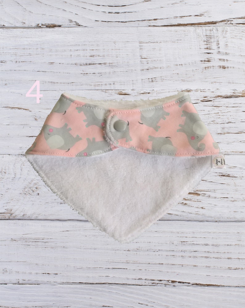 Bandana babero with bamboo towel