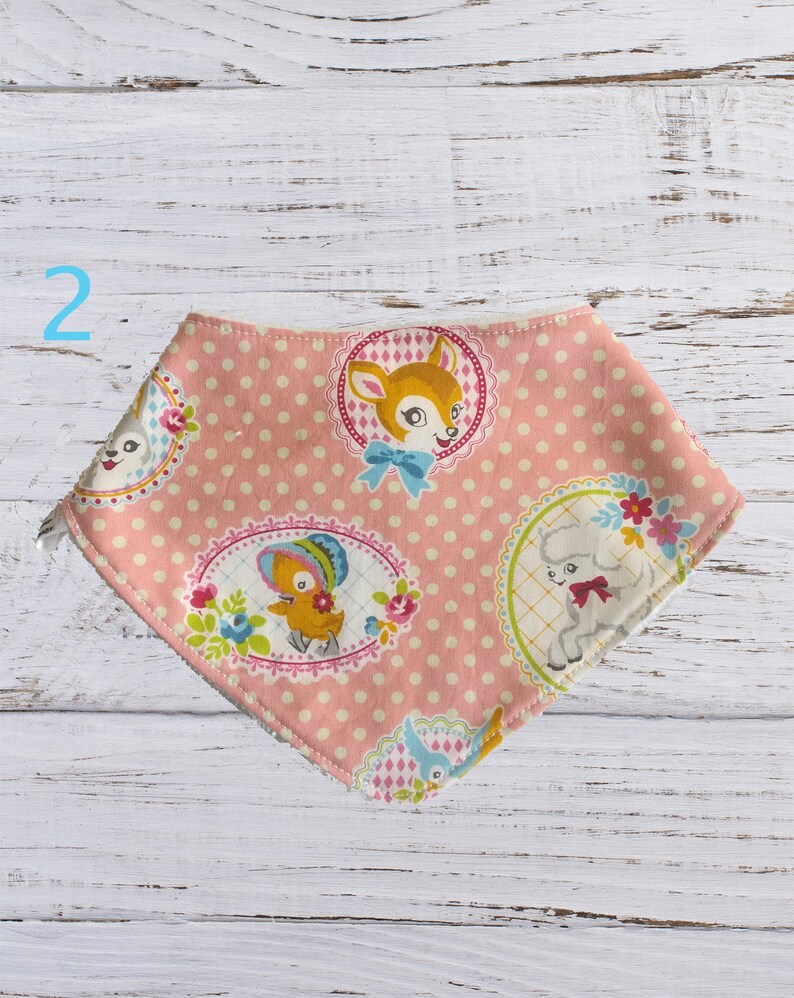 Bandana babero with bamboo towel