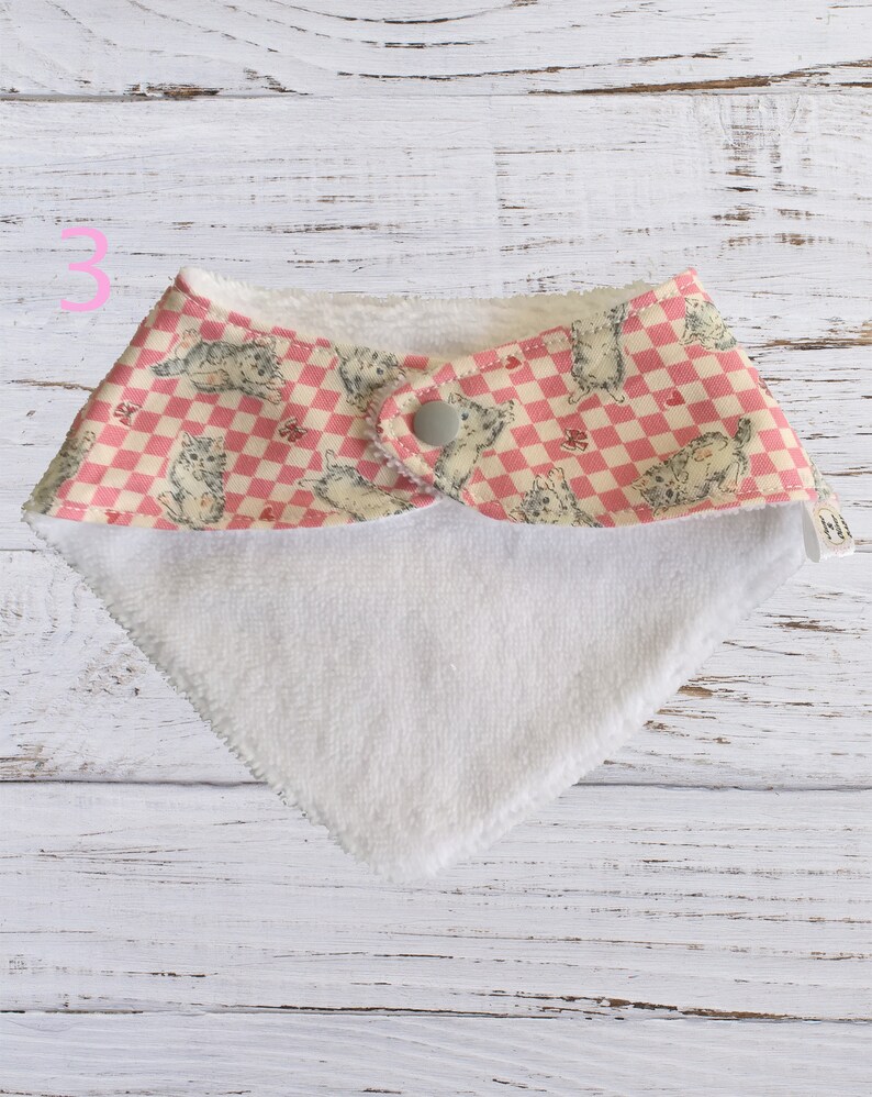 Bandana babero with bamboo towel